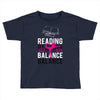 Reading Yoga Wine Balance Toddler T-shirt