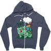 bombasaur Zipper Hoodie