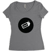 TOP BRAND Women's Triblend Scoop T-shirt