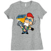 mayor lazer Ladies Fitted T-Shirt