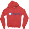 i like mama Zipper Hoodie