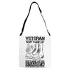 Veteran Don't Thank Me Thank My Grandpa Who Never Came Back Adjustable Strap Totes