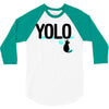 yolo cat 3/4 Sleeve Shirt