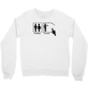 problem solved funny t shirt marriage wife beer Crewneck Sweatshirt