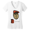 the big b Women's V-Neck T-Shirt