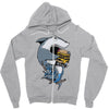 shark Zipper Hoodie