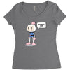 bummer, man Women's Triblend Scoop T-shirt