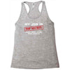 my job is top secret Racerback Tank