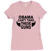 obama guns Ladies Fitted T-Shirt