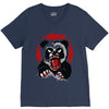 angry panda V-Neck Tee