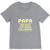 papa the man the myth the legend V-Neck Tee