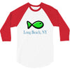 long beach 3/4 Sleeve Shirt