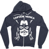 captain 'merica Zipper Hoodie