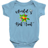 world's best aunt Baby Bodysuit