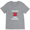 Chillona Pero Chingona V-Neck Tee