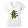 mega turtles Women's V-Neck T-Shirt