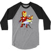 iron man (ironman parody) 3/4 Sleeve Shirt
