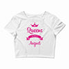 queens are born in august Crop Top