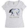 Big Dipper Women's Triblend Scoop T-shirt