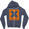 irritant mens Zipper Hoodie