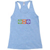 eat sleep radio Racerback Tank