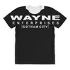wayne enterprises, gotham city   batman bruce comic vintage movie tee All Over Women's T-shirt