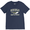 she was short, fat and had a big mouth! V-Neck Tee