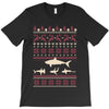 christmas ugly shark T-Shirt
