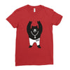 Black Bear Metal Ladies Fitted T-Shirt