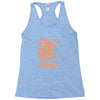 scary krampus Racerback Tank