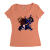 more heart than less Women's Triblend Scoop T-shirt