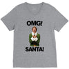 omg santa will ferrell V-Neck Tee