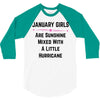 January Girls 3/4 Sleeve Shirt