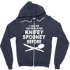 knifey spooney Zipper Hoodie