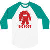 big foot 3/4 Sleeve Shirt