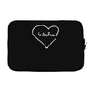 bitches heart Laptop sleeve
