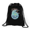 feel the music Drawstring Bags