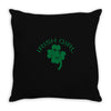 irish girl Throw Pillow