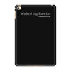 wicked big pats fan new england football iPad Mini 4