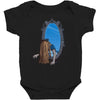 the looking glass Baby Bodysuit