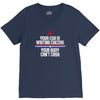 your ego is writing checks boyfriend V-Neck Tee