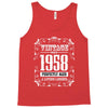 vintage made in 1958 perfectly aged a living legend Tank Top