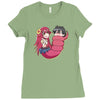 musume monster Ladies Fitted T-Shirt