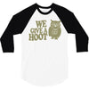 we give a hoot 3/4 Sleeve Shirt