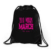 2018 Women's March On USA Drawstring Bags