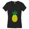 pineapple Women's V-Neck T-Shirt