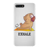 yoga pug exhale iPhone 7 Plus Case