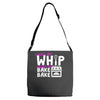 watch me whip watch me bake bake Adjustable Strap Totes