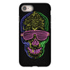 skull neon iPhone 8