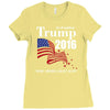 trump 2016 election make america great again Ladies Fitted T-Shirt